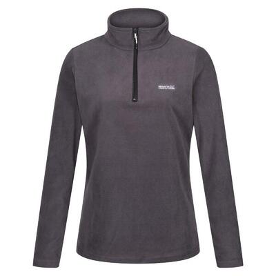 Great Outdoors Maglia In Pile Con Cerniera Corta Donna Regatta Sweetheart Grigio