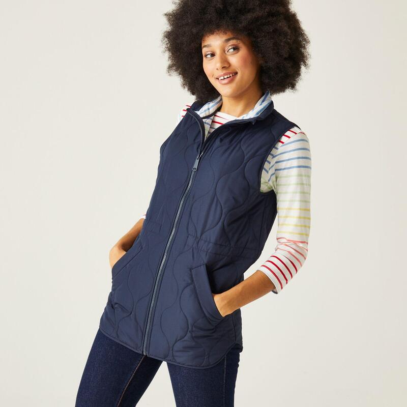 Het Courcelle casual, geïsoleerde gilet voor dames