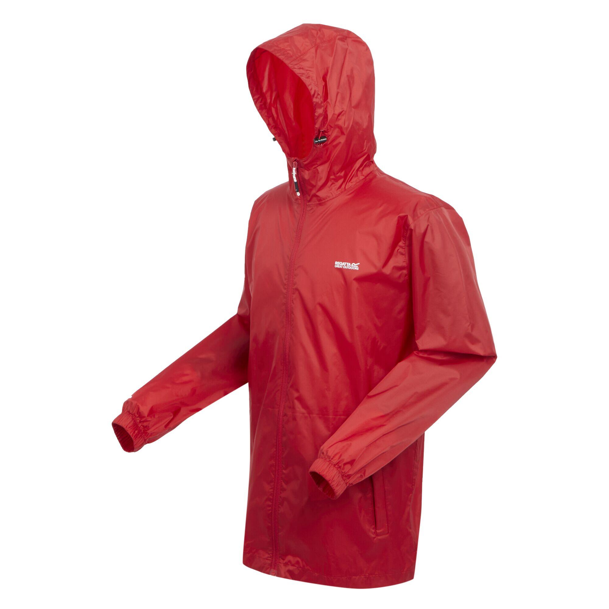 Mens Pack It III Waterproof Jacket (Danger Red) 3/5