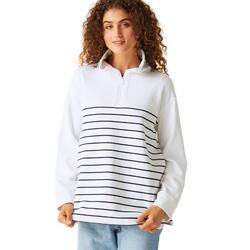 Het Bayletta sweatshirt met halve knopenlijst voor dames