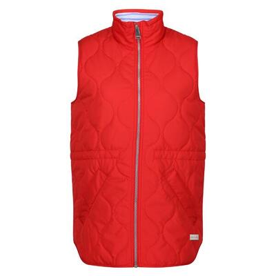 Dames courcelle bodywarmer (rood met een hoog risico)