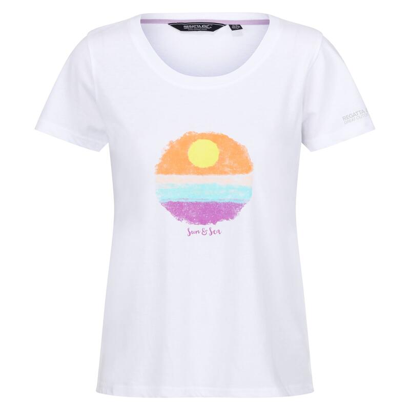 Tricou Drumeții În Natură Regatta Filandra VIII Soare Femei
