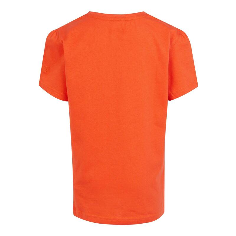 Kinderen/Kinderen Bosley VII Vlinders TShirt (Satsuma)