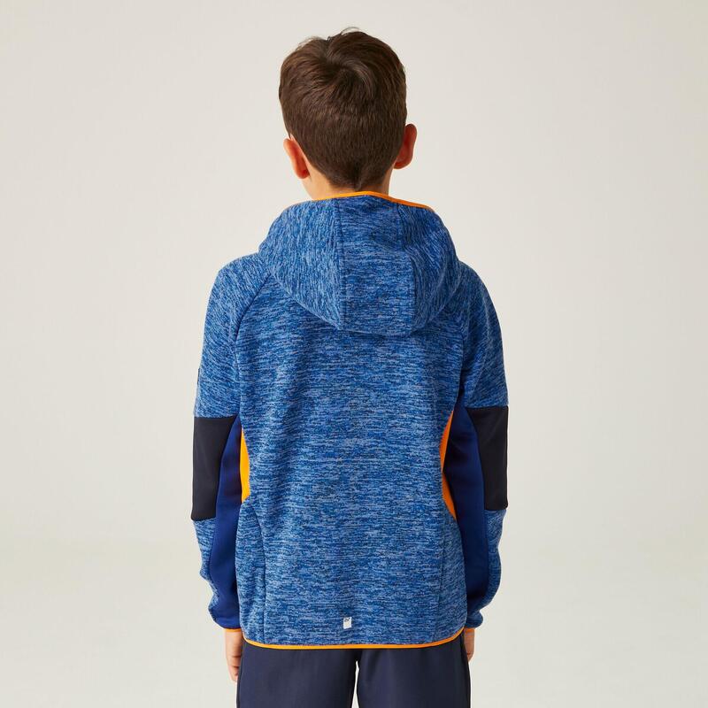 Polaire de randonnée zippé enfant Dissolver VIII