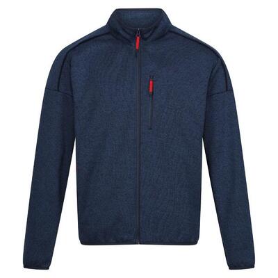 Giacca In Pile Cerniera Su Intera Lunghezza Uomo Regatta Kassam Caco Blu Navy
