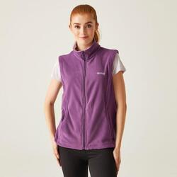 Het Sweetness II sportieve fleecegilet voor dames