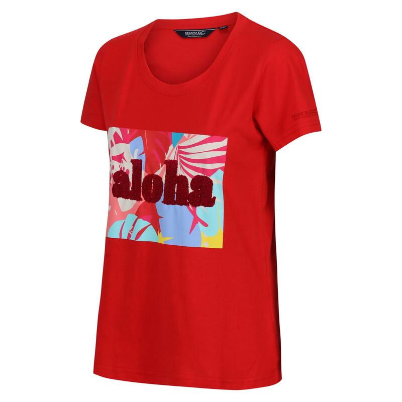 Tshirt FILANDRA Femme (Rouge vif)