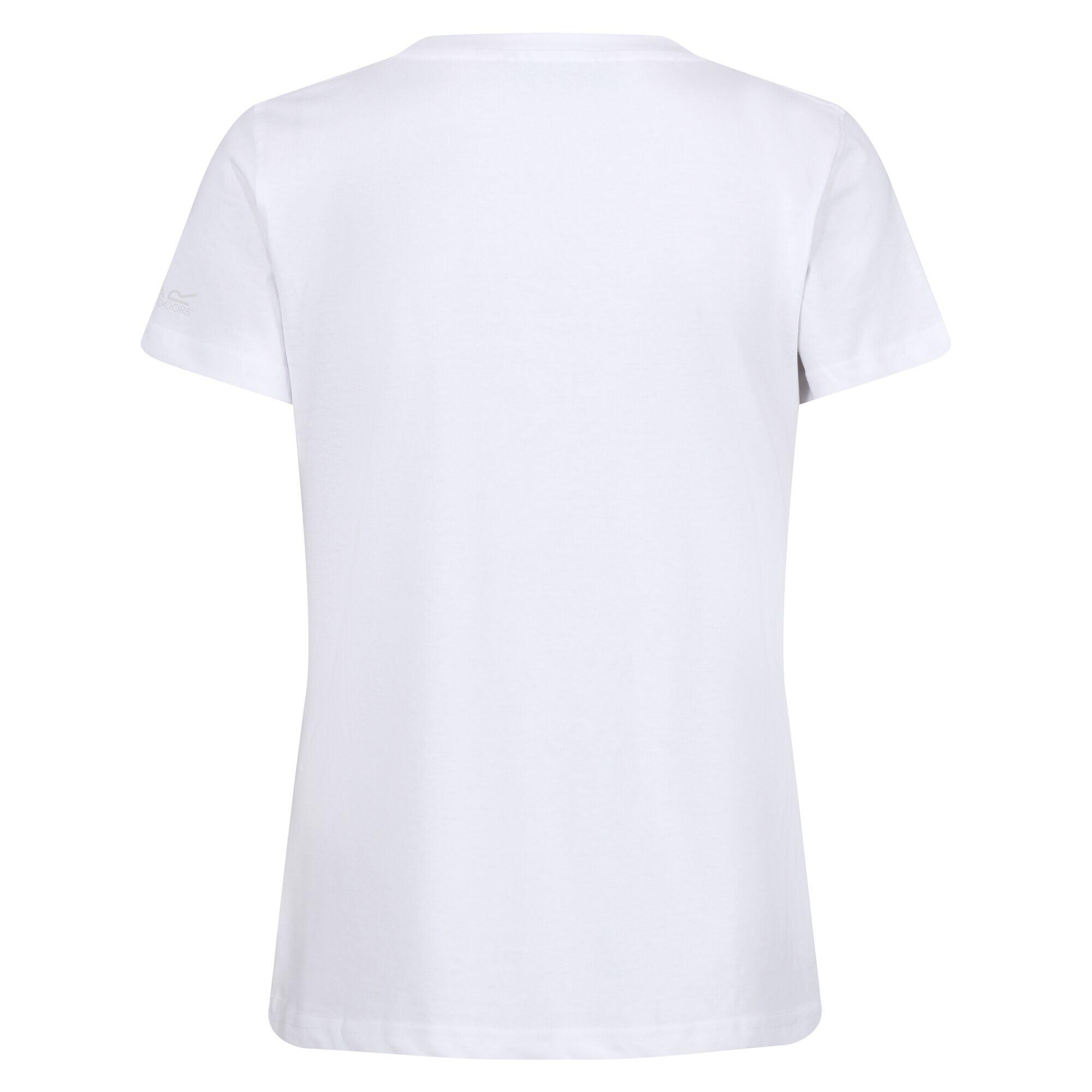Dames Filandra VIII Foto Tshirt (Wit) 2/5