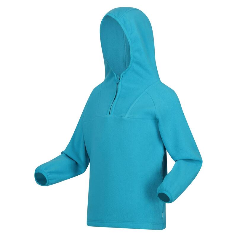 Dětská fleecová bunda s kapucí