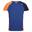 Tshirt CORBALLIS Homme (Bleu roi / Orange kaki)