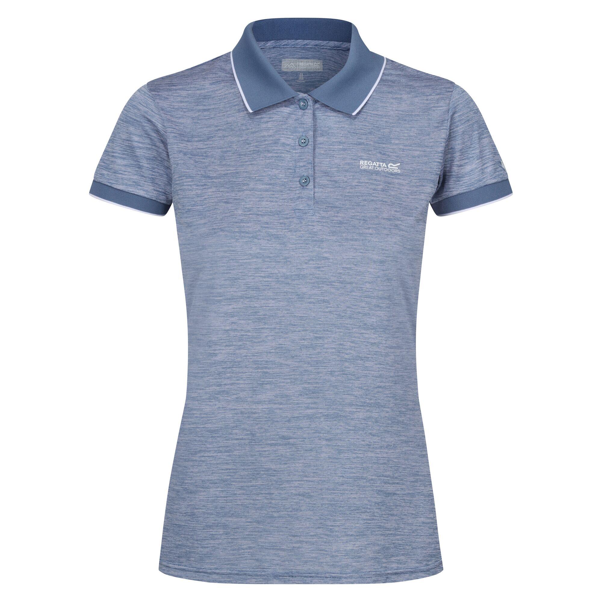 REGATTA Maglietta Con Colletto Polo Donna Regatta Remex II Blu Coronetto