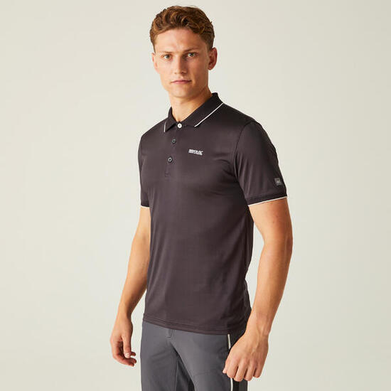 Herren Wandern Poloshirt Kurzarm - Remex