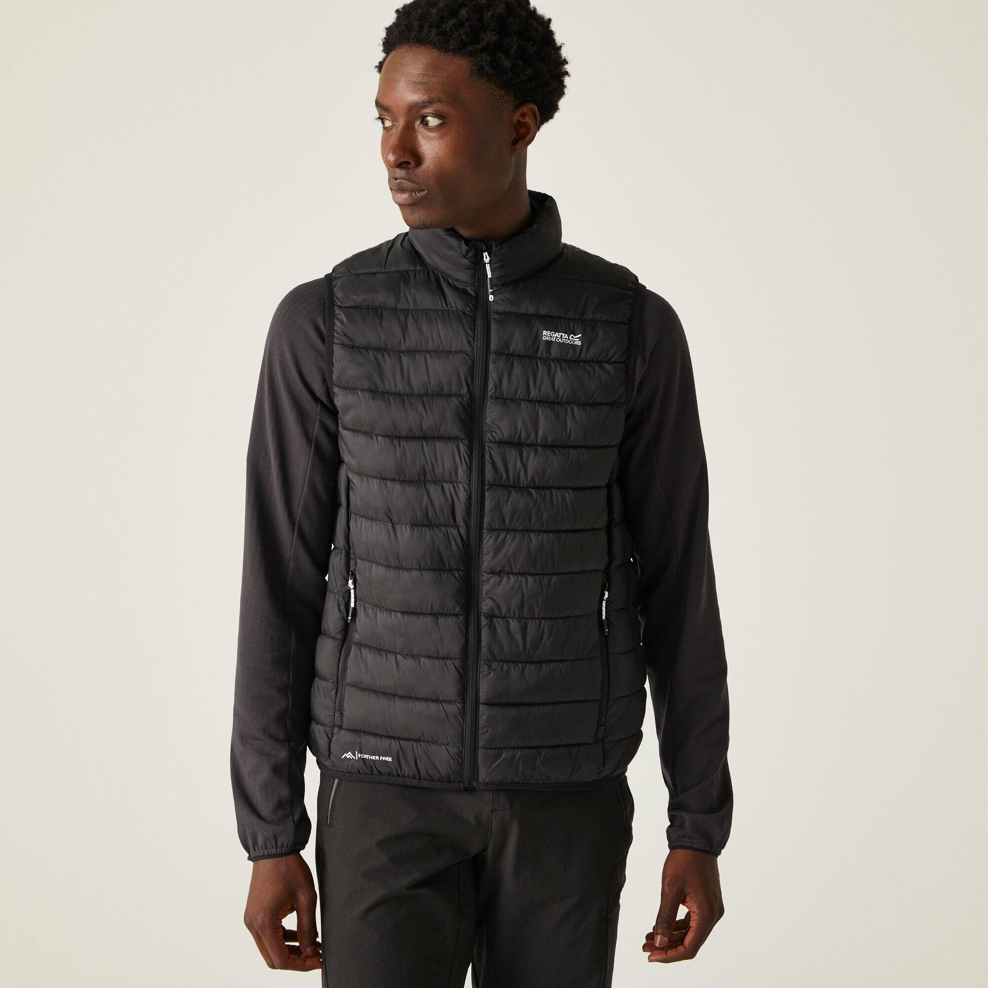 Regatta - Veste - Hillpack Verte Homme - Gilet Sans Manche - Noir - S - Decathlon