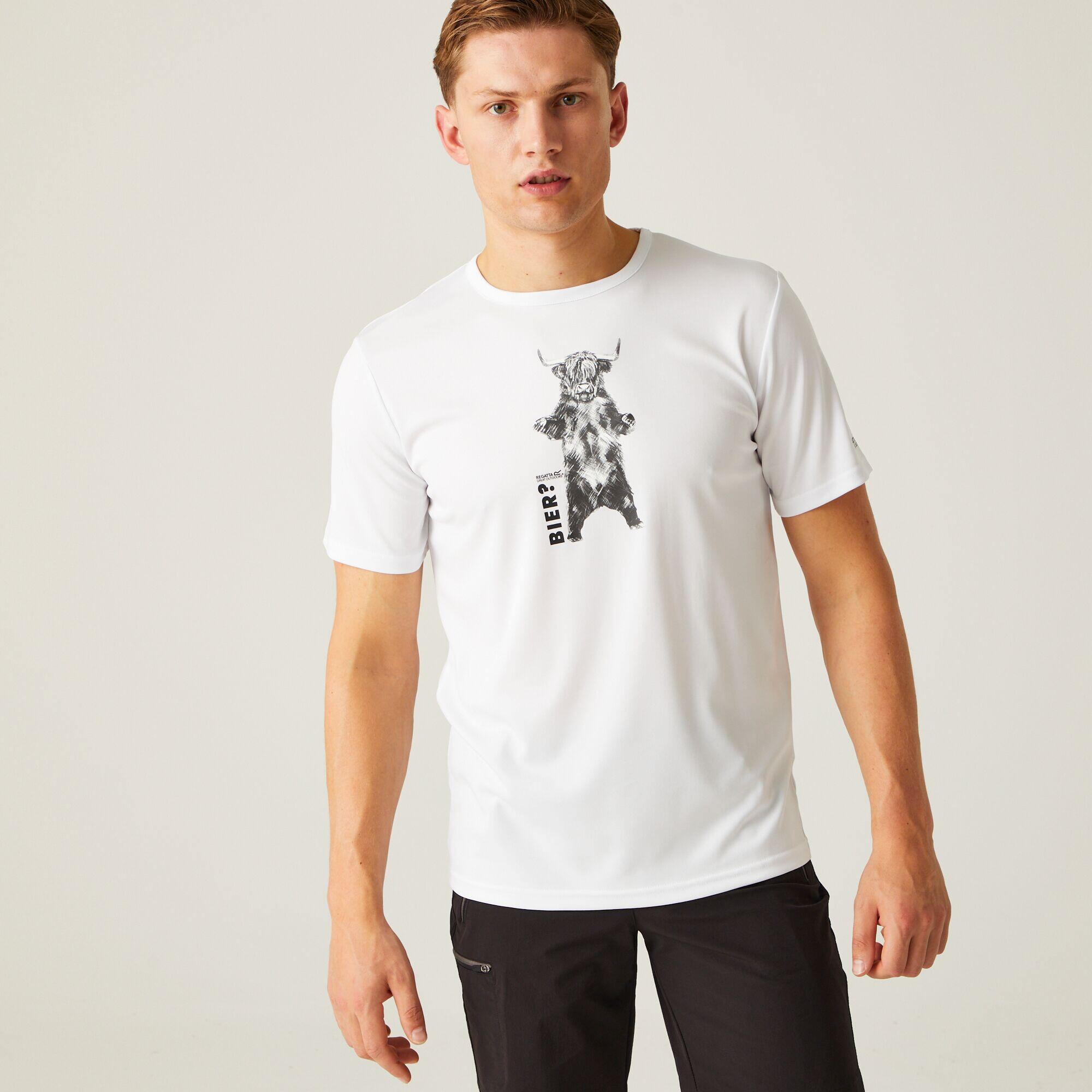 REGATTA Men's Fingal Slogan III T-Shirt