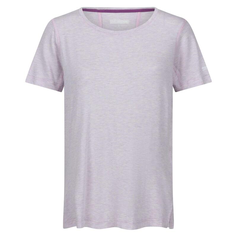 Camiseta Ballyton para Mujer Lila Escarcha