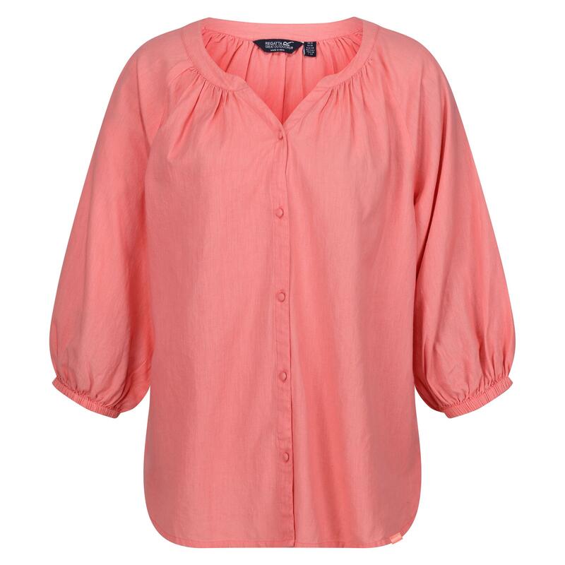 Chemise à manches courtes femme Natuna