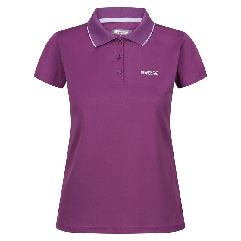 Dames Maverick V Polo Shirt (Zonsondergang Paars)