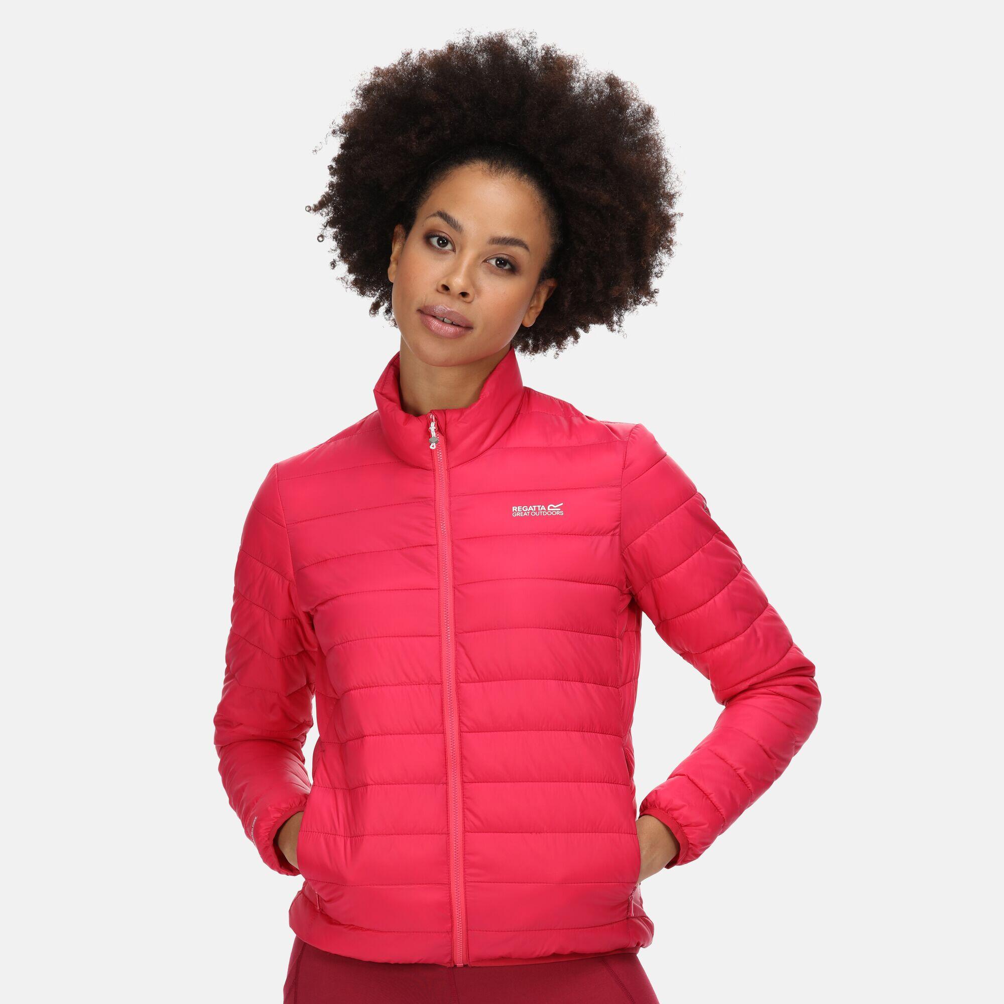 REGATTA Hillpack Women's Hiking Baffle Jacket - Bright Pink