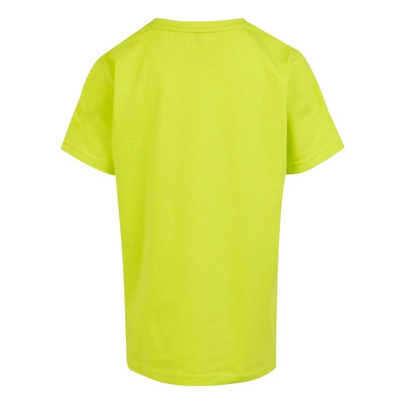 Kinderen/Kinderen Bosley VII Surfboard TShirt (Citron Lime)