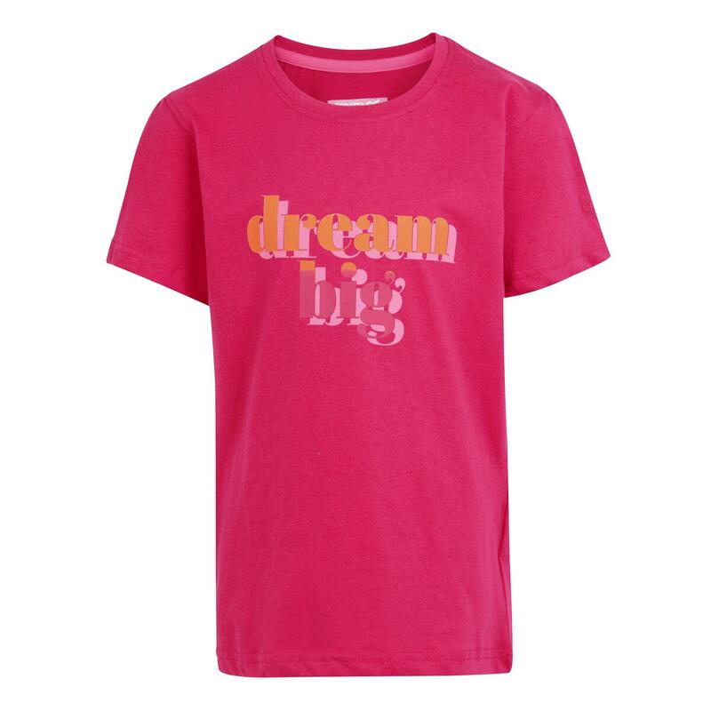 "Bosley VII Dream Big" TShirt für Kinder Pinker Trank