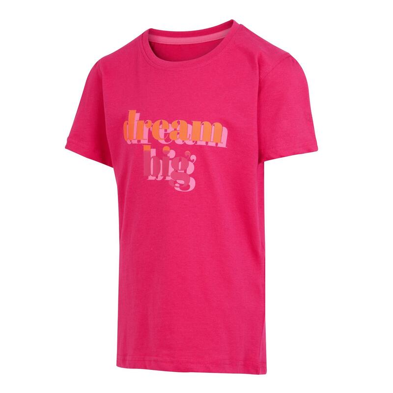 "Bosley VII Dream Big" TShirt für Kinder Pinker Trank