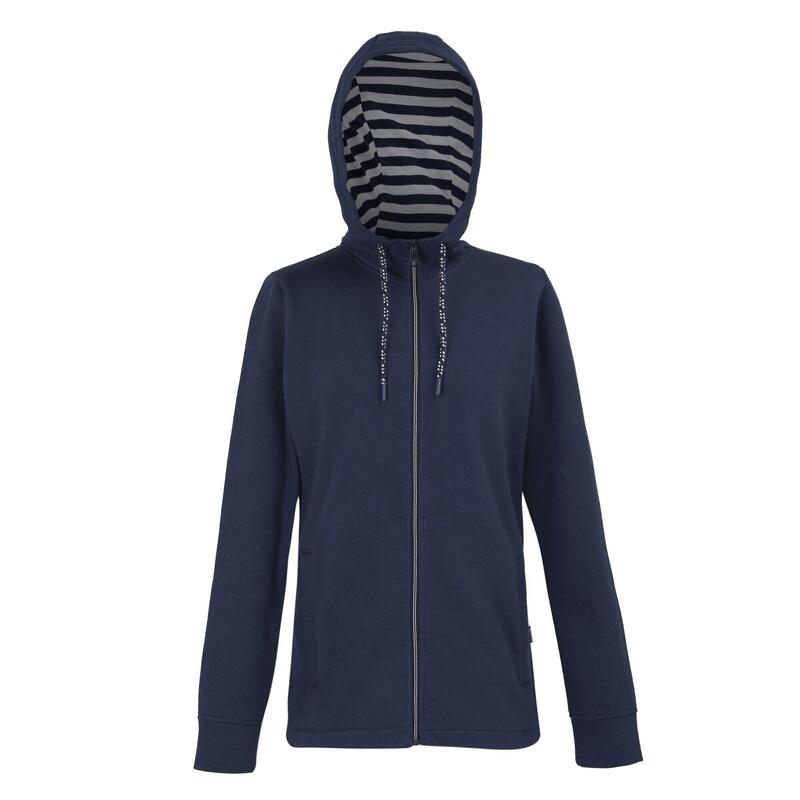 Sweat à capuche de randonnée zippé femme Bayletta