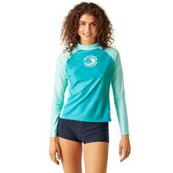 Rash vest à manches longues femme