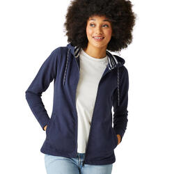 Sweat a capuche de randonnee zippe femme Bayletta