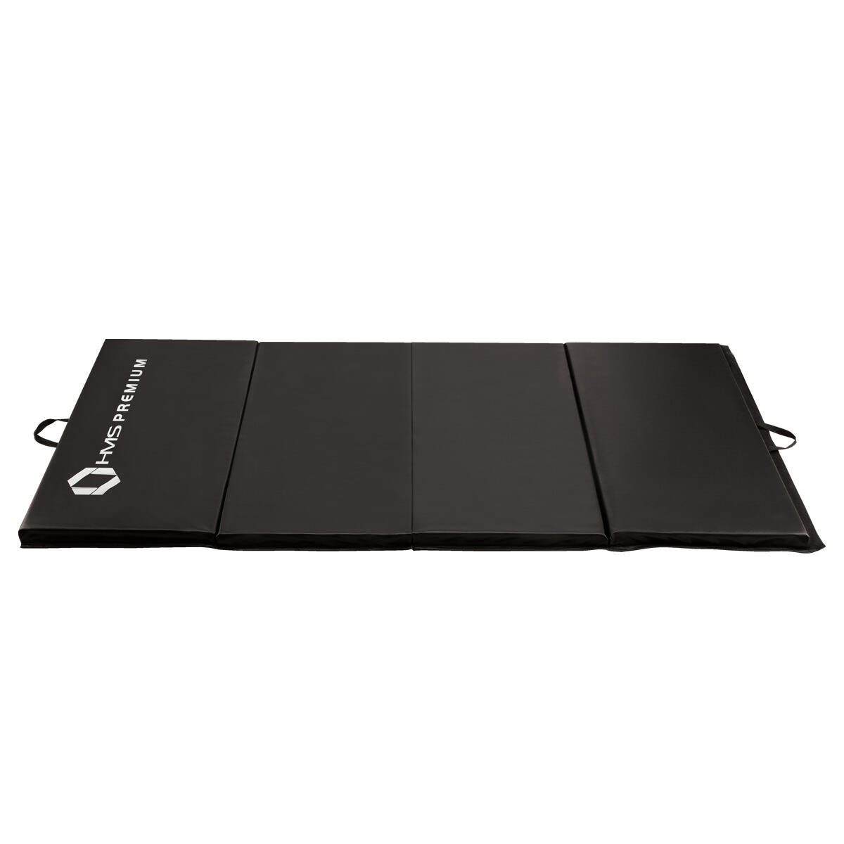 Hms Premium - Matelas De Gymnastique Pliable Hms Mgs01 Premium - Tapis De Gymnastique - Noir - Taille Unique - Decathlon