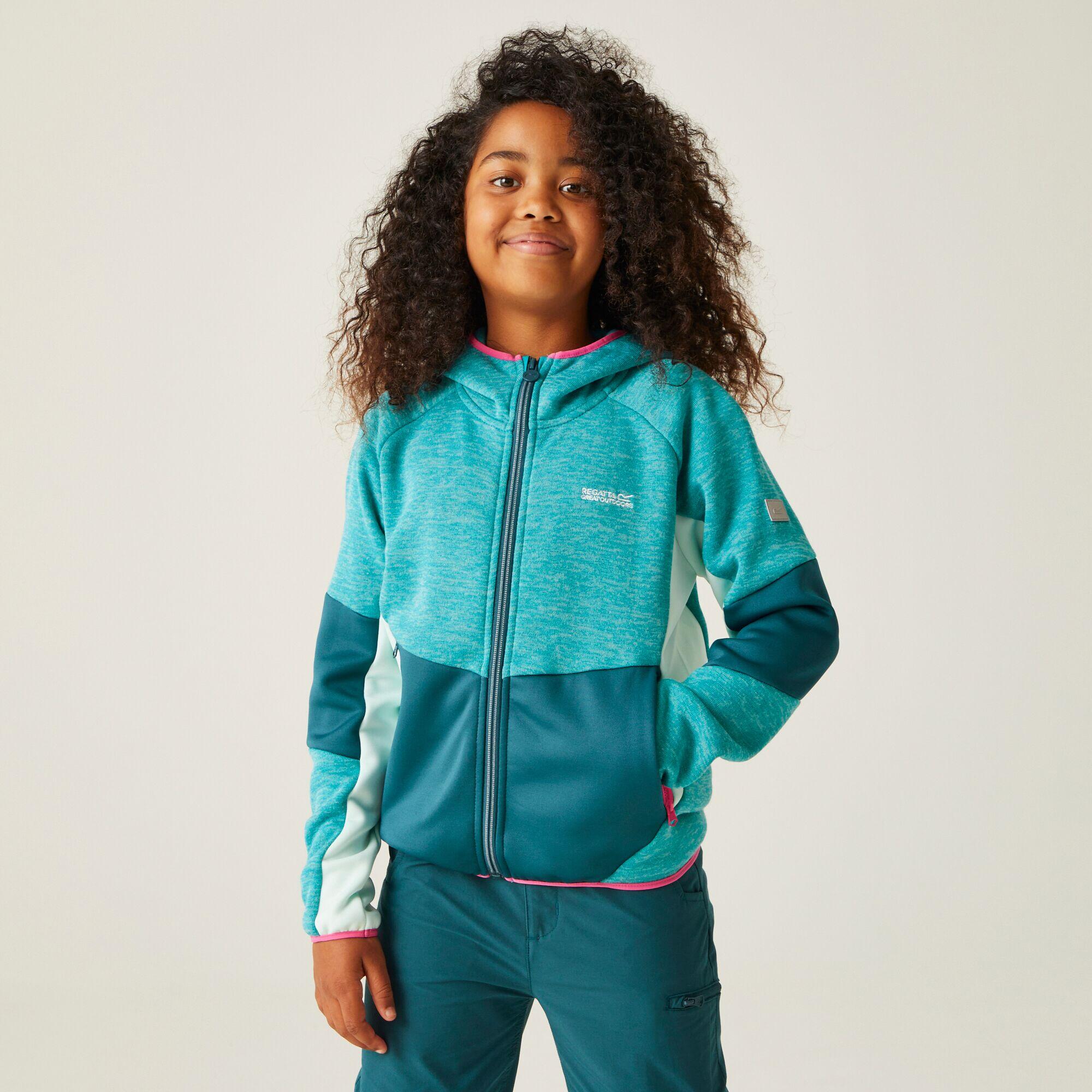 REGATTA De Dissolver VIII wandelfleece met volledige rits voor kinderen
