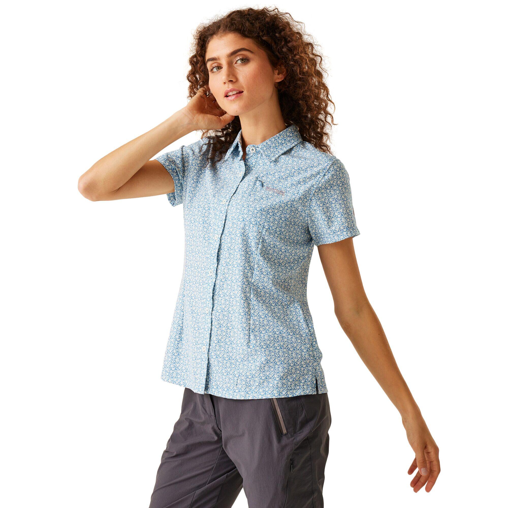 REGATTA Women's Travel Packaway Short Sleeve Shirt
