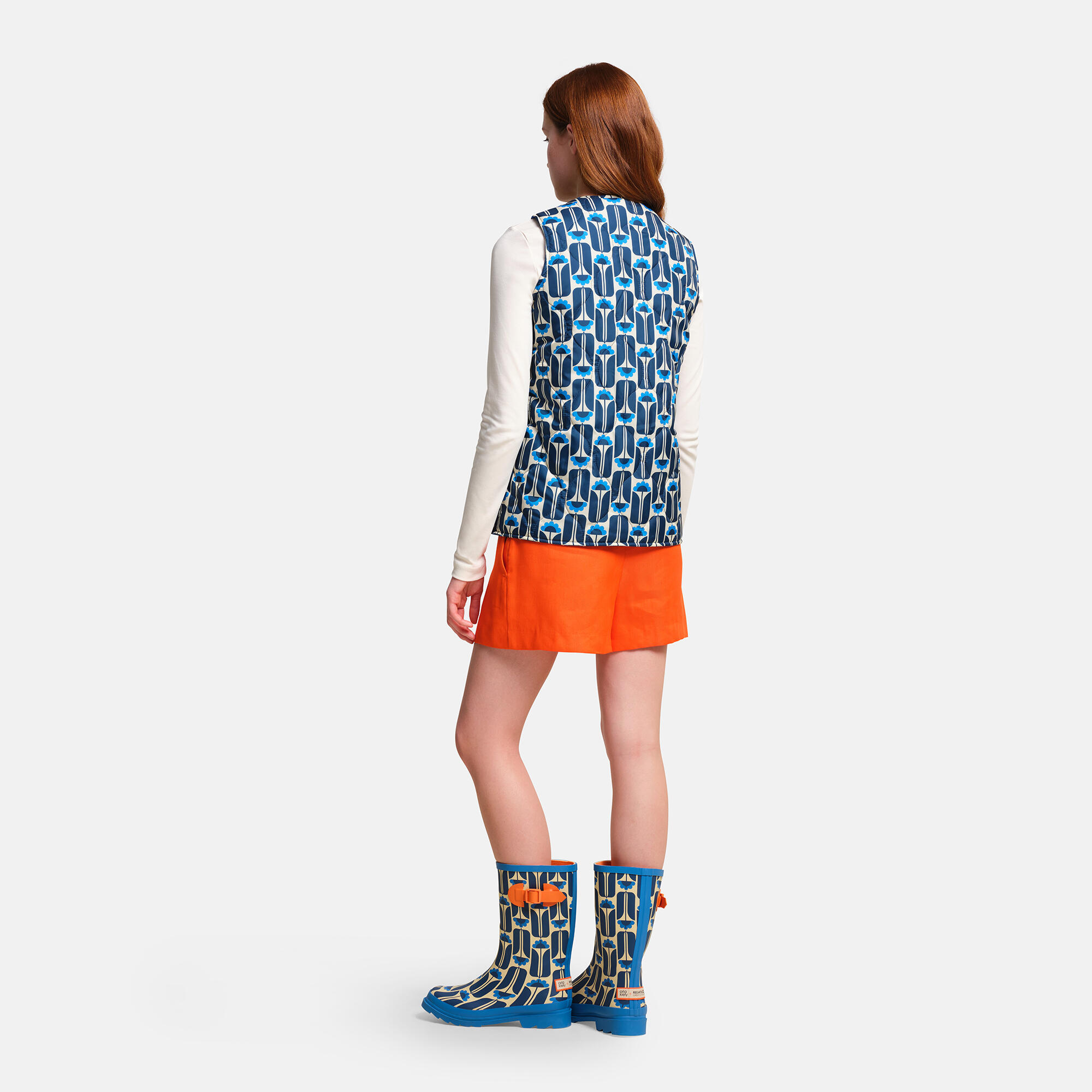 Orla Kiely Quilted Bodywarmer 2/5