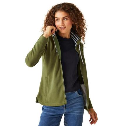 Sweat à capuche de randonnée zippé femme Bayletta