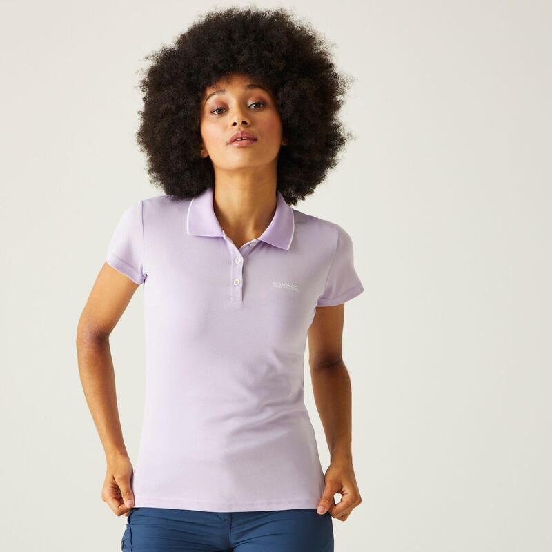 Het Maverik V sportieve poloshirt voor dames