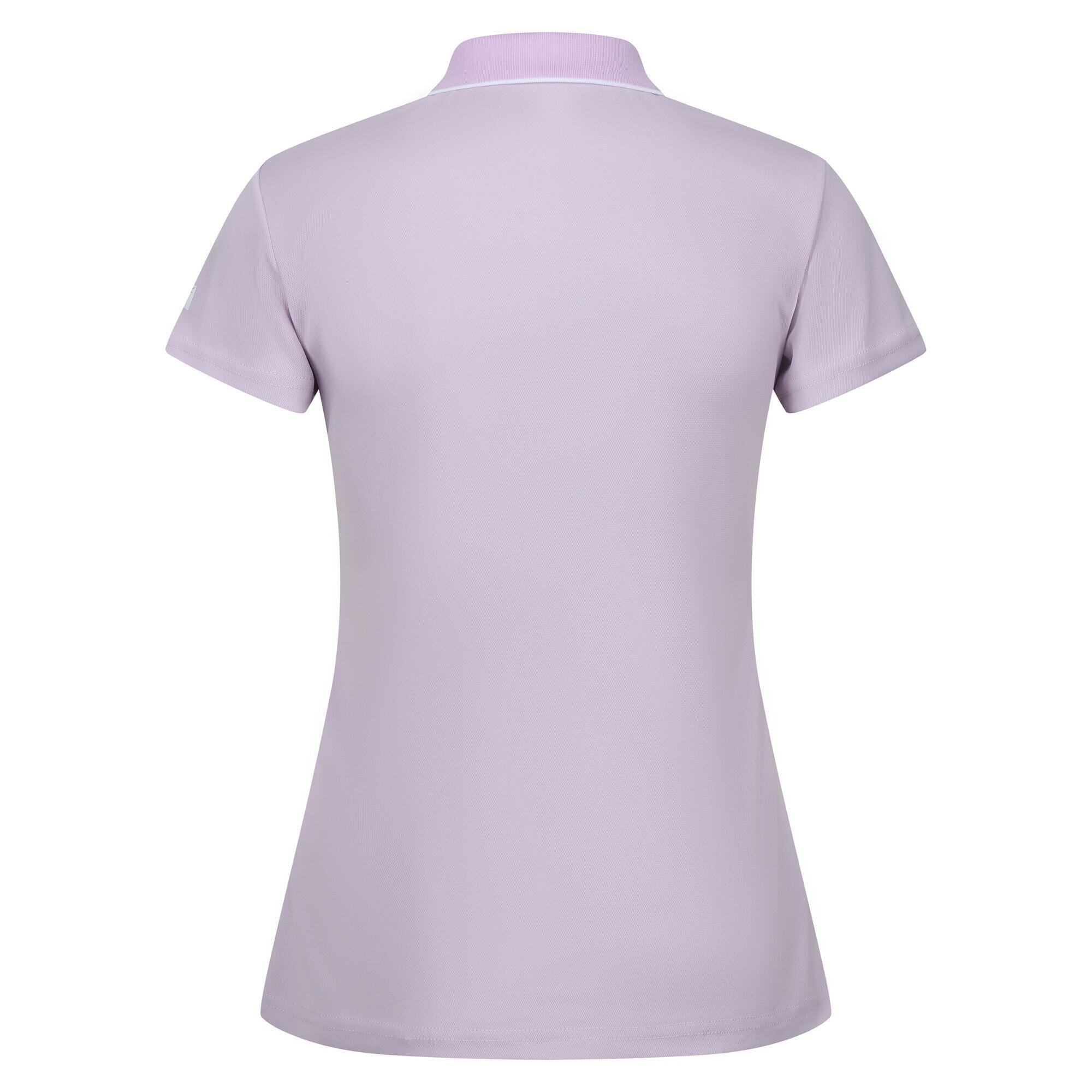 "Maverick V" Poloshirt für Damen Helles Flieder 2/4