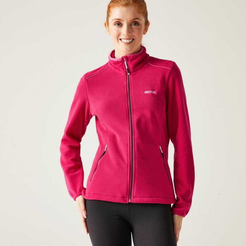 De Floreo IV wandelfleece met volledige rits voor dames