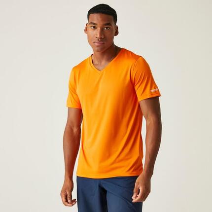 T-shirt de sport avec col en V homme Fingal