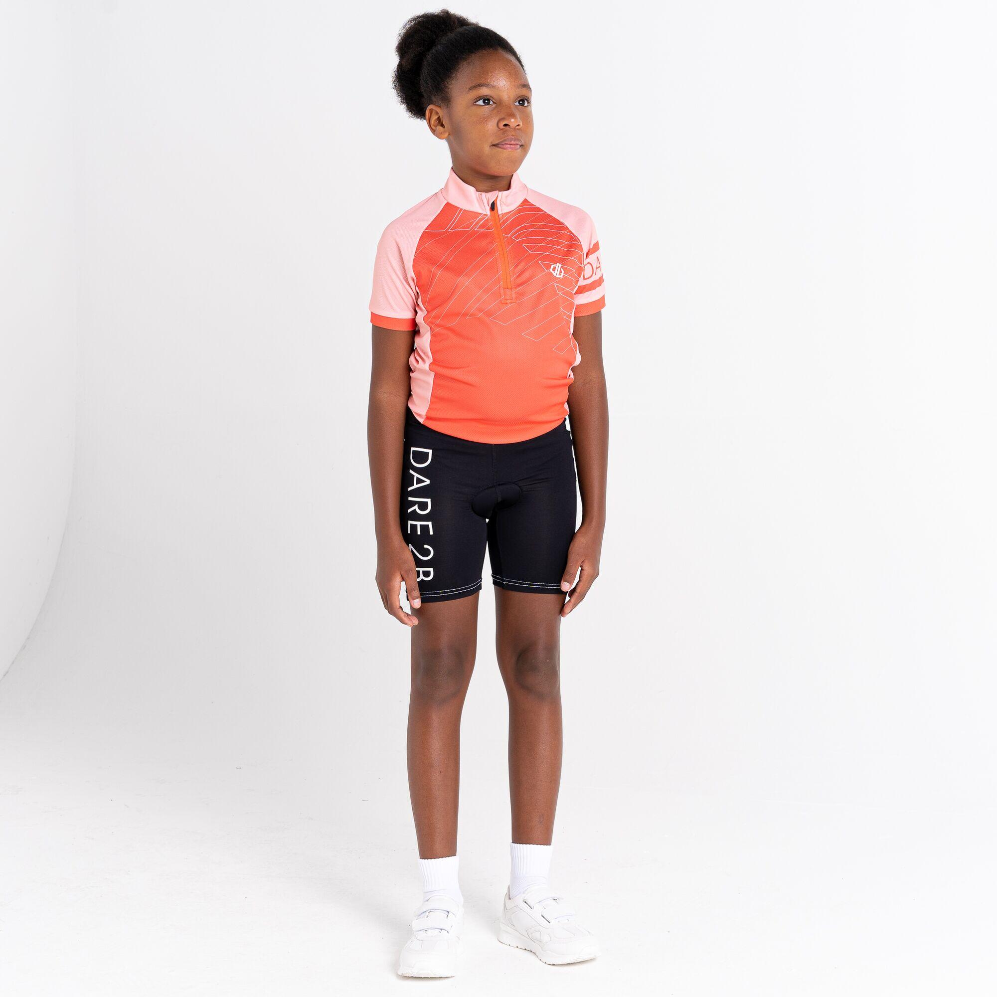 DARE 2B Gradual Kids' Cycling Q-Wic Stretch Shorts - Black
