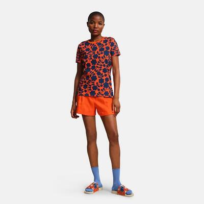T-shirt korte mouwen dames ademend lichtgewicht