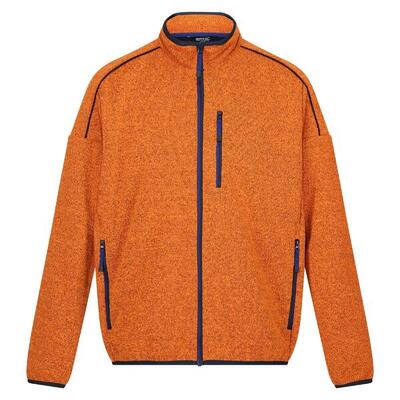Giacca In Pile Cerniera Su Intera Lunghezza Uomo Regatta Kassam Caco Blu Navy
