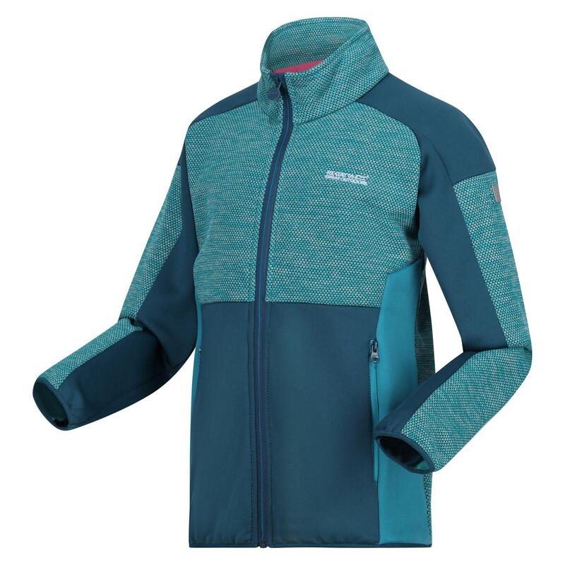 Polaire de randonnée zippé enfant Highton III