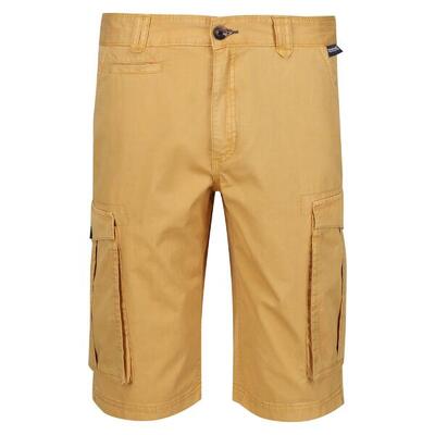 Herenhorebay vintage cargo shorts (goud stro)