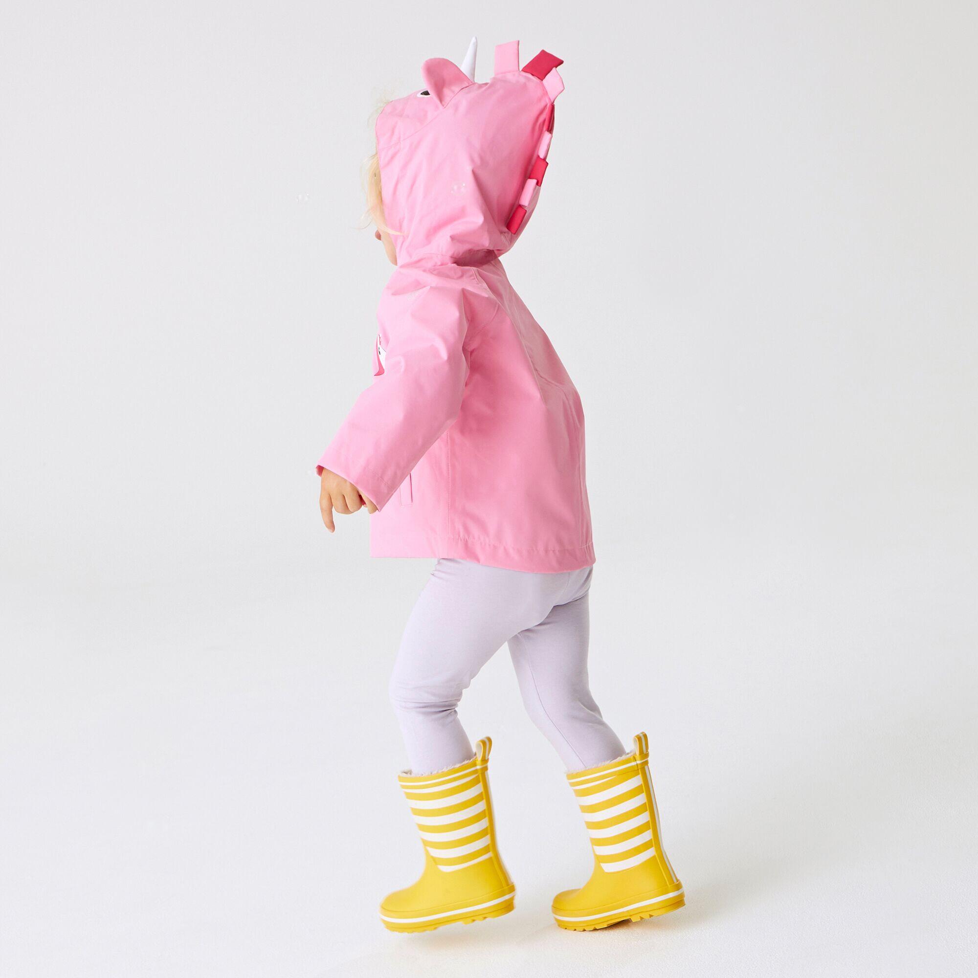 Kids Animal Print Waterproof Jacket 2/7