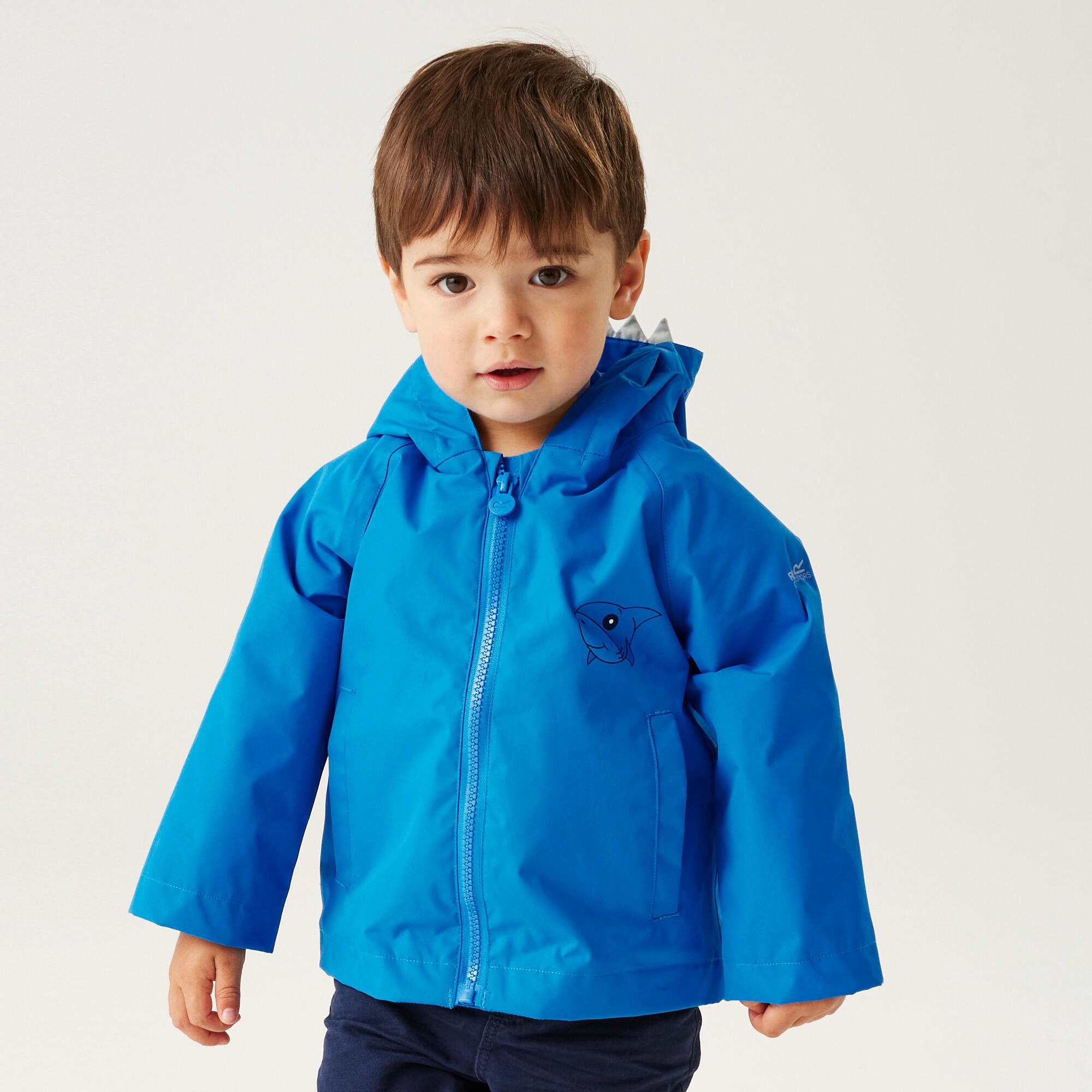 Kids Animal Print Waterproof Jacket 1/7