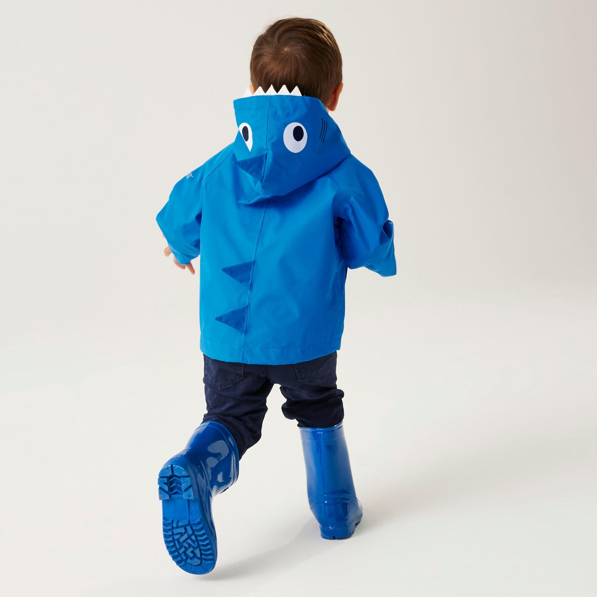 Kids Animal Print Waterproof Jacket 2/7