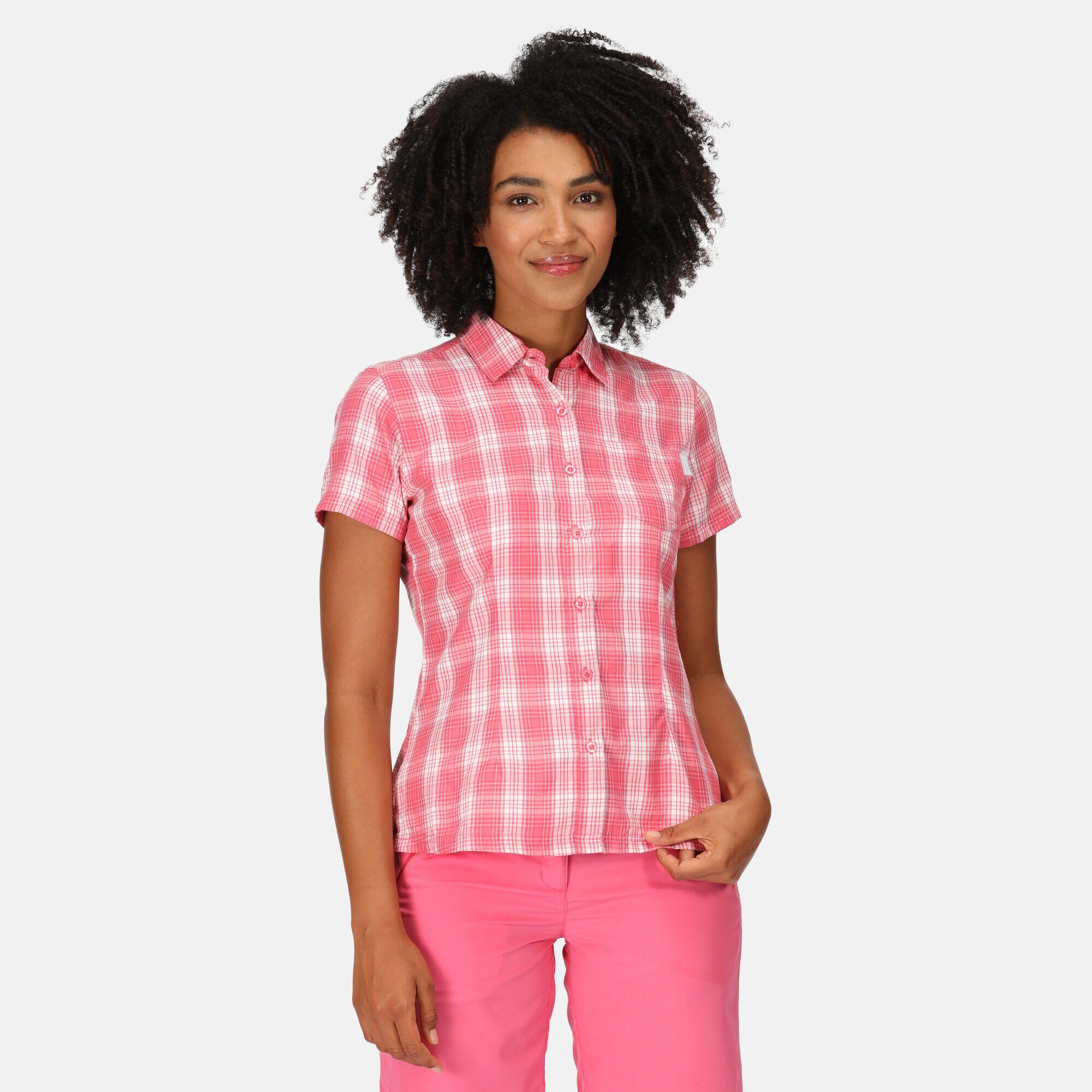 REGATTA Mindano VII Women's Walking Short Sleeve Shirt