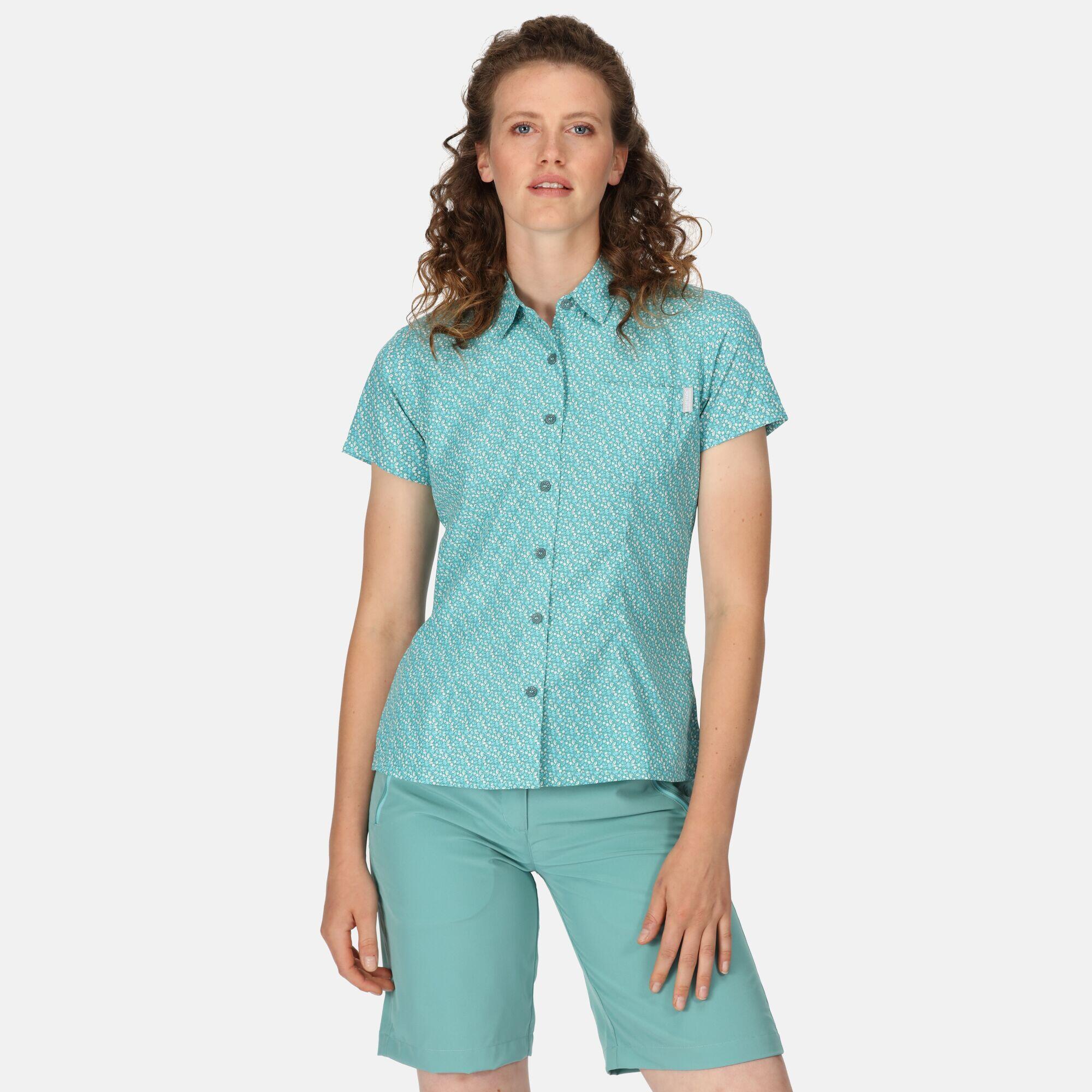 Mindano VII Women's Walking Short Sleeve Shirt 1/7