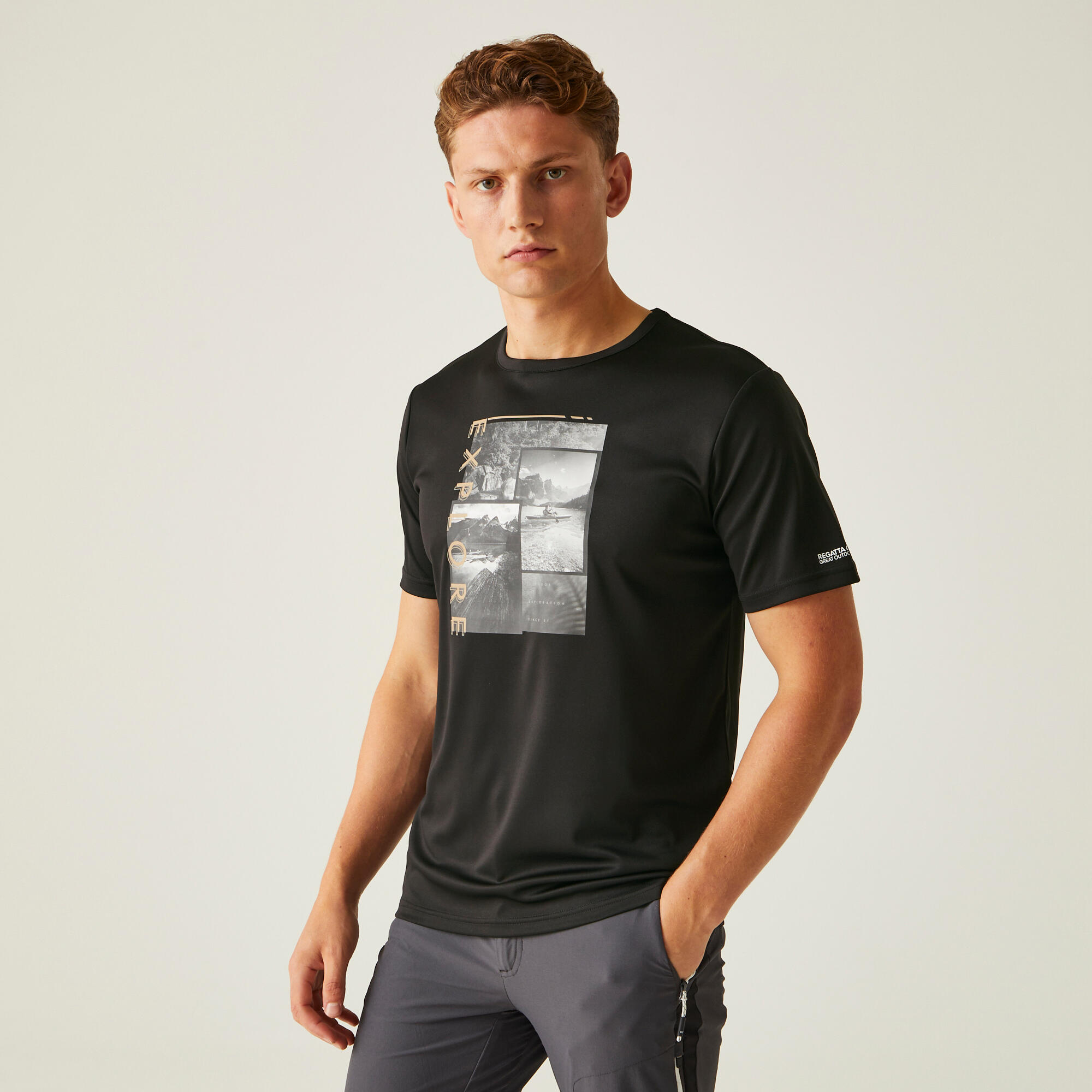 REGATTA Men's Fingal VIII Graphic Print T-Shirt