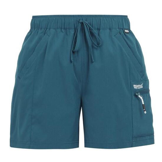 Damen Shorts mückendicht, UV-Schutz, wasserabweisend - Travel Light Packaway