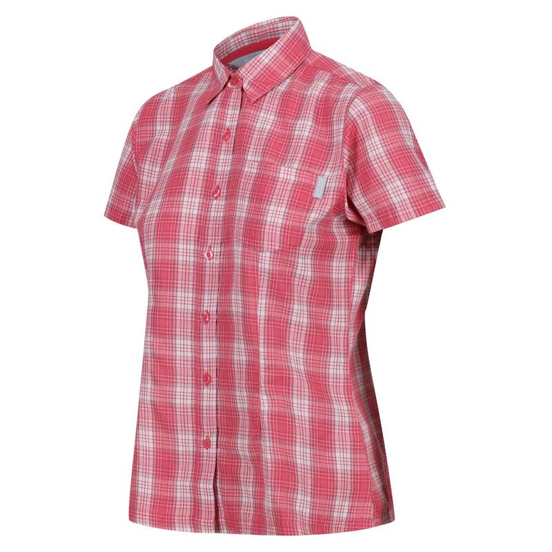 Mindano VII Chemise de marche à manches courtes pour femme